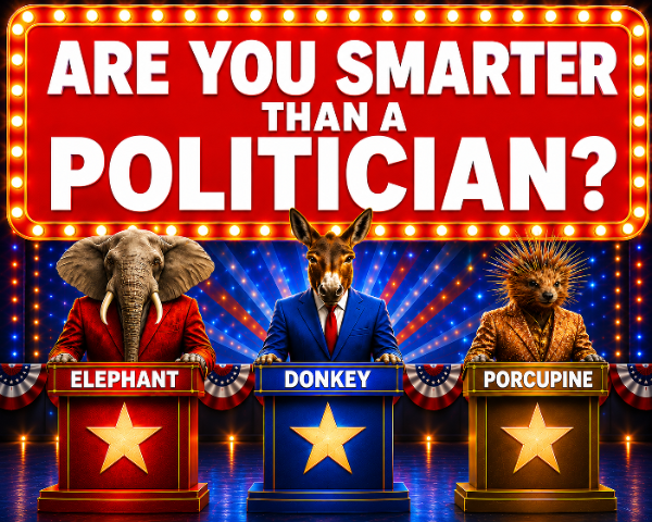 Are You Smarter Than a Politician logo